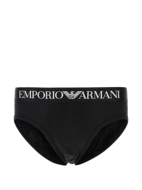 Emporio Armani logo-waistband briefs