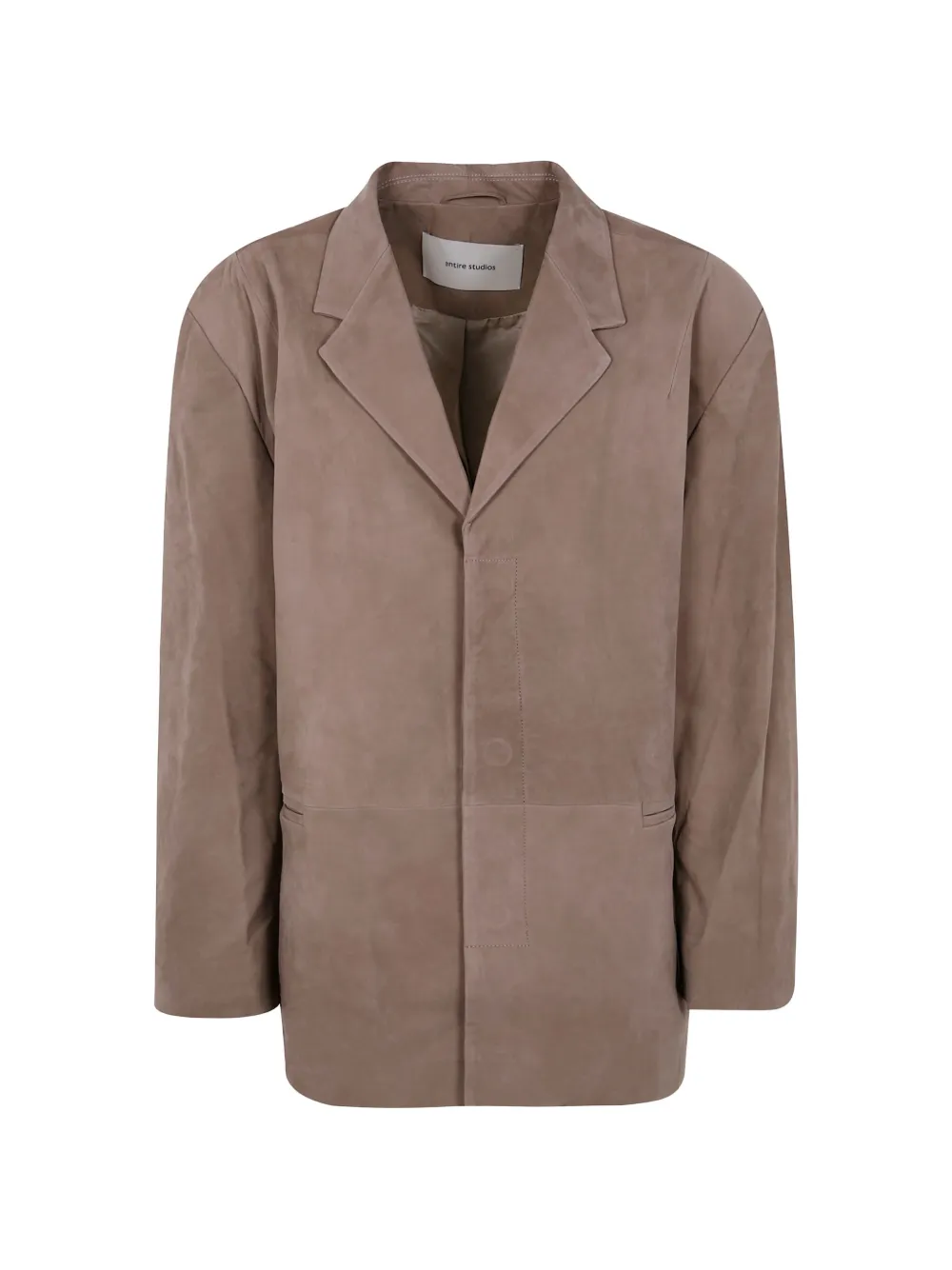 ENTIRE STUDIOS single-breasted coat - Marrone