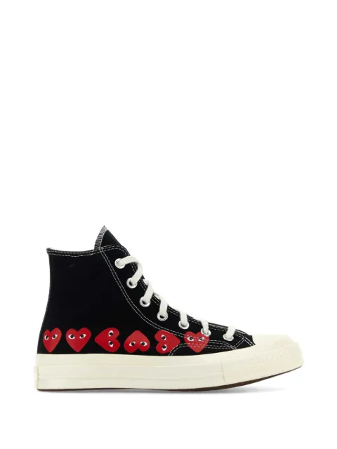 Comme Des Garçons Play кеды Chuck 70 Low Multi Heart из коллаборации с Converse
