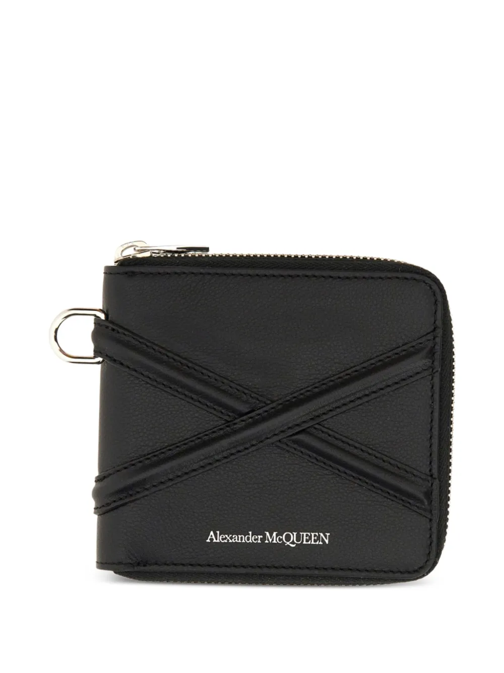 Alexander McQueen Harness wallet - Nero