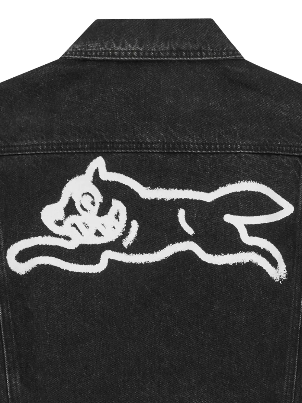 Billionaire Boys Club Ice Cream Denim jack met grafische print Zwart