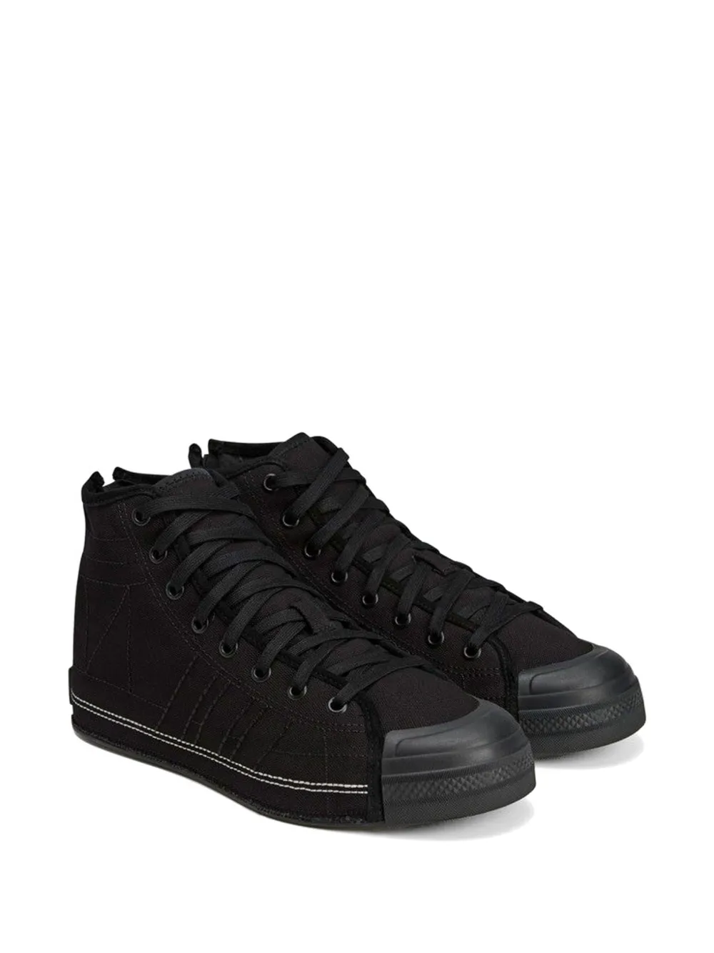 adidas x Neighborhood Nizza Hi canvas sneakers - Nero