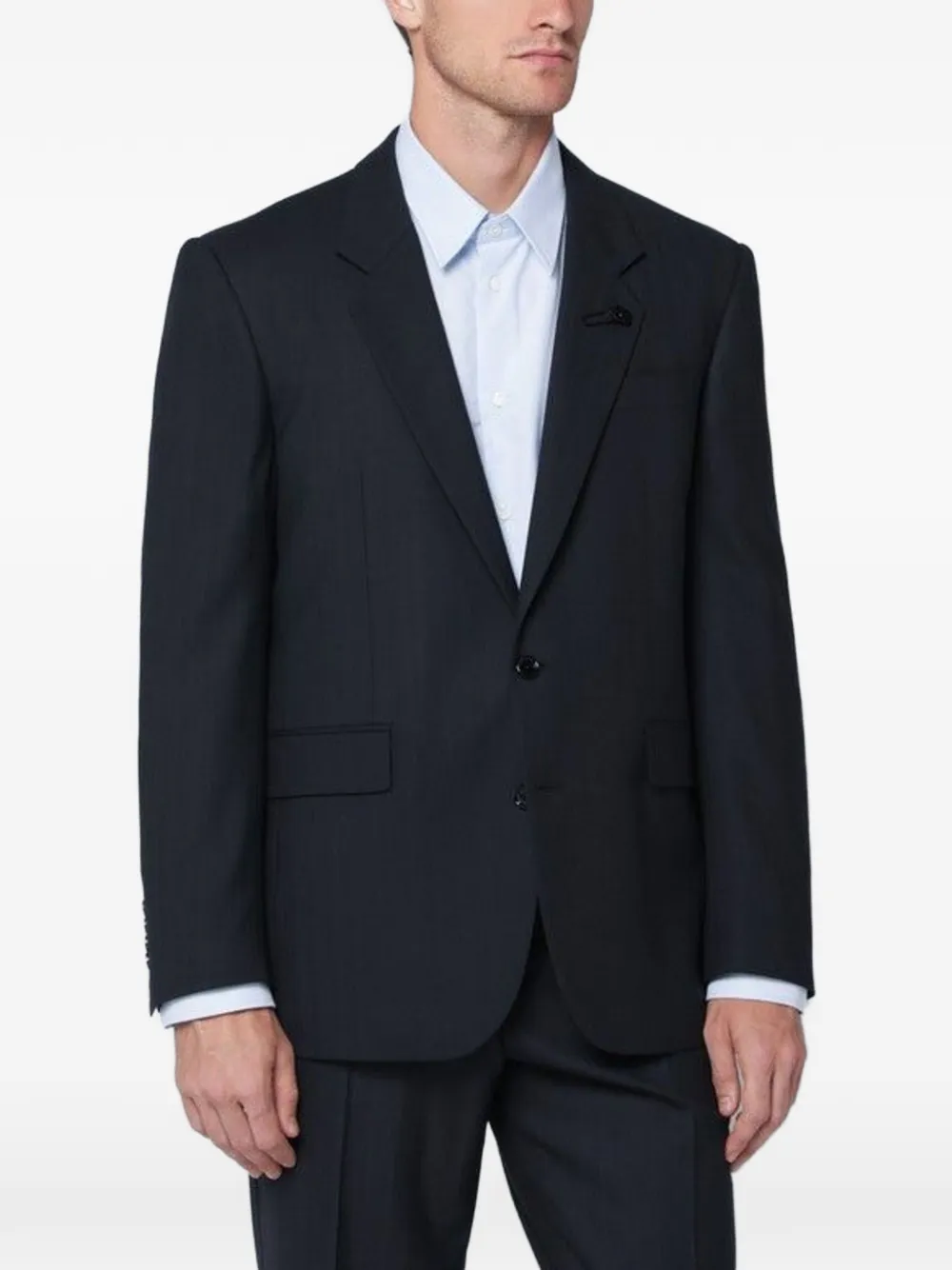 Lardini single-breasted blazer - Blu