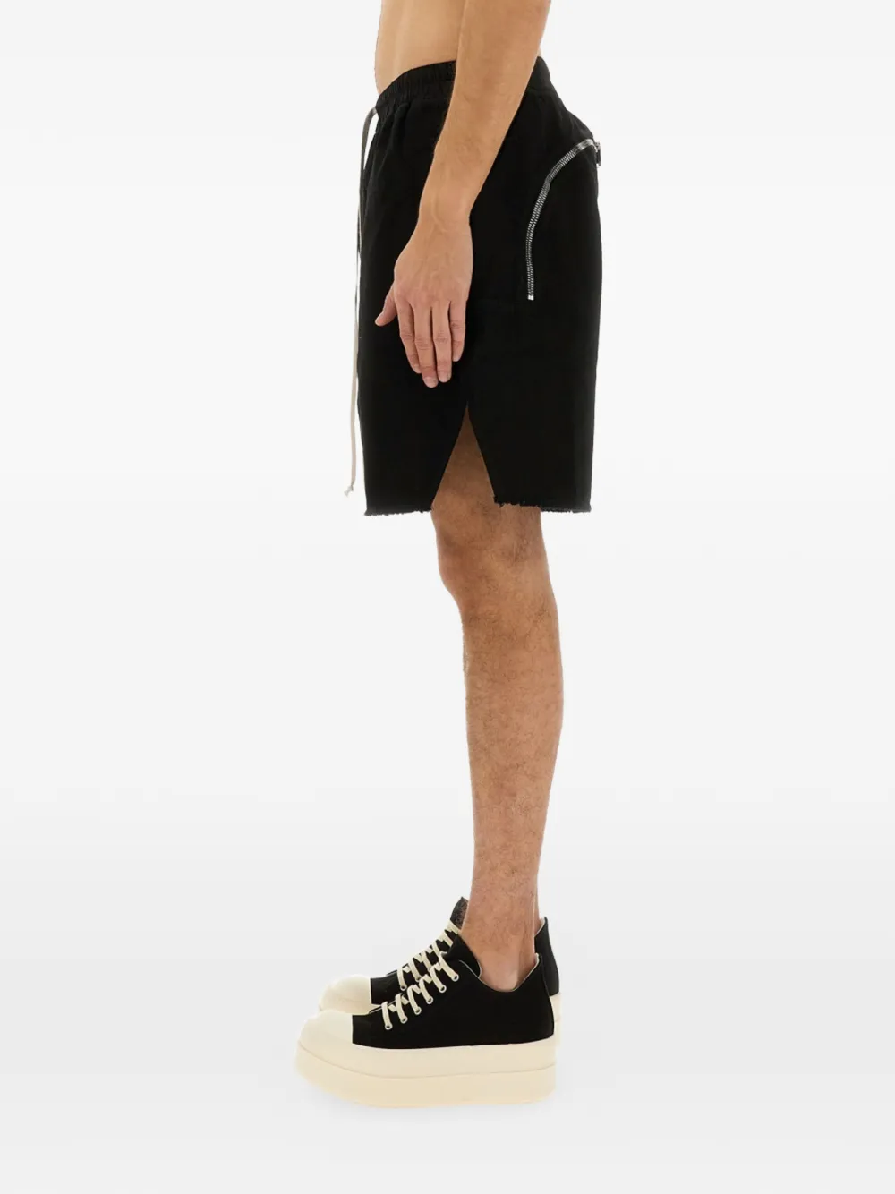 Rick Owens DRKSHDW COTTON PANTS Zwart