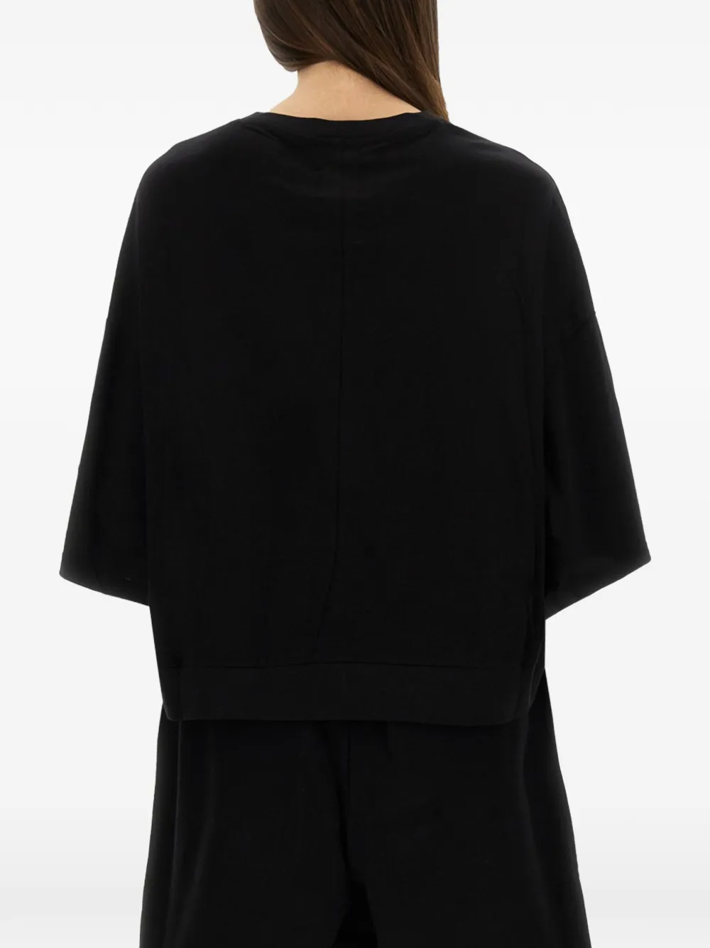 Champion x Rick Owens Tommy T-shirt Zwart