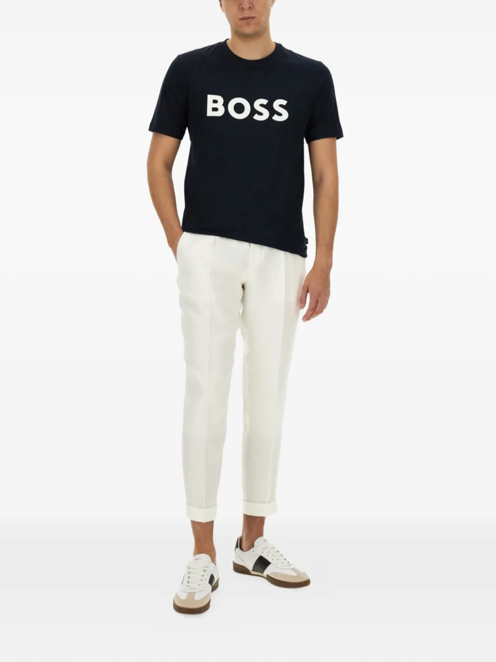 BOSS 티버트 블루 티셔츠 | 티셔츠 | Image 2