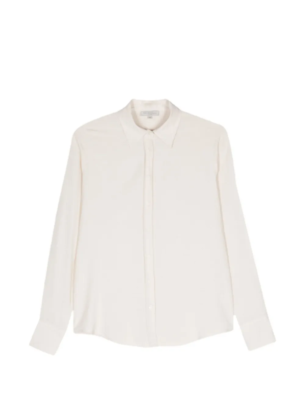 Antonelli crepe-texture shirt - Toni neutri