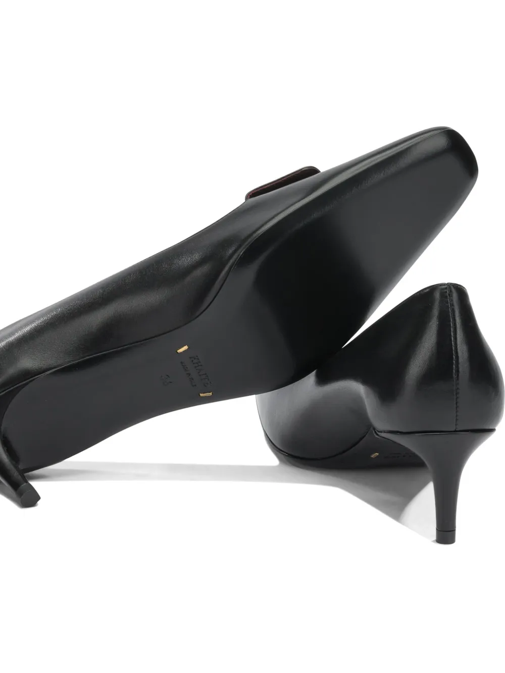 KHAITE Celia pumps met zak Zwart