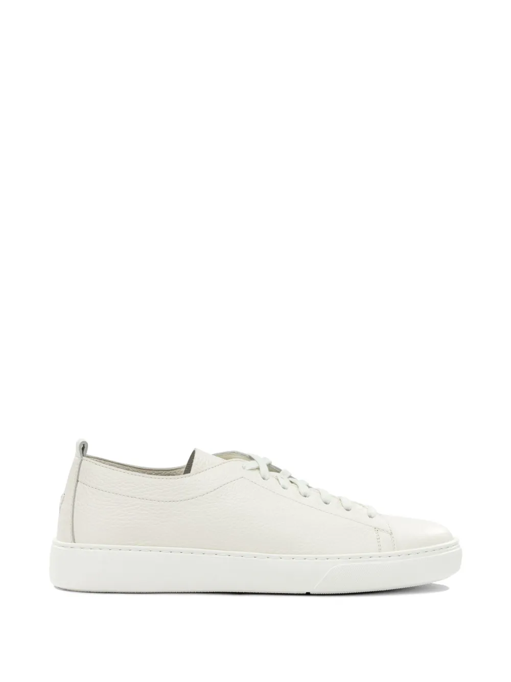 Henderson Baracco deer leather sneakers - Bianco