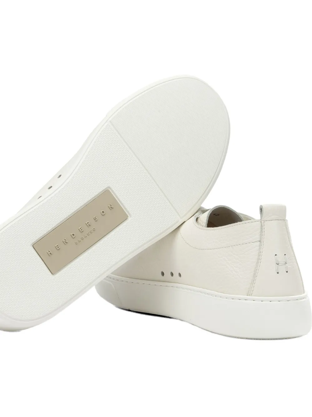 Henderson Baracco Deer leren sneakers Wit