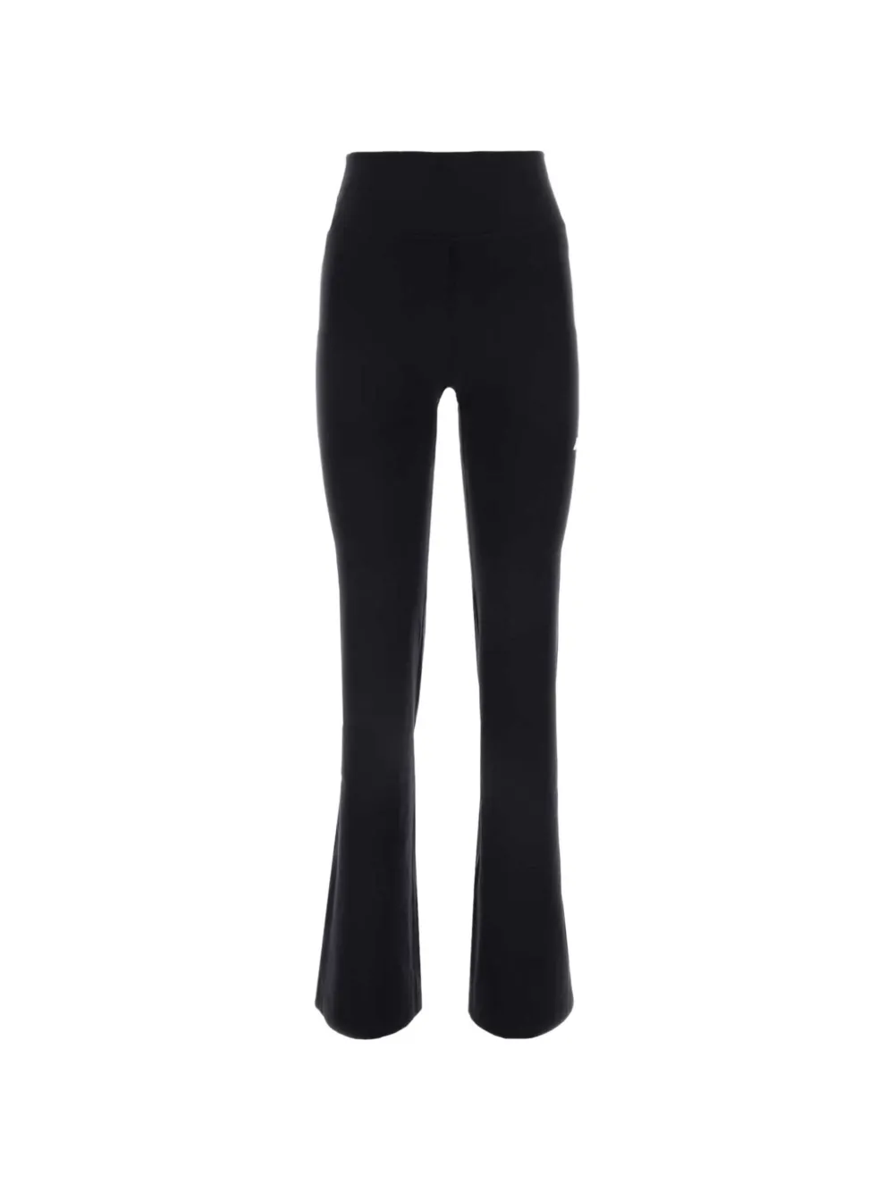 Balenciaga logo-detail flared-leg trousers - Nero