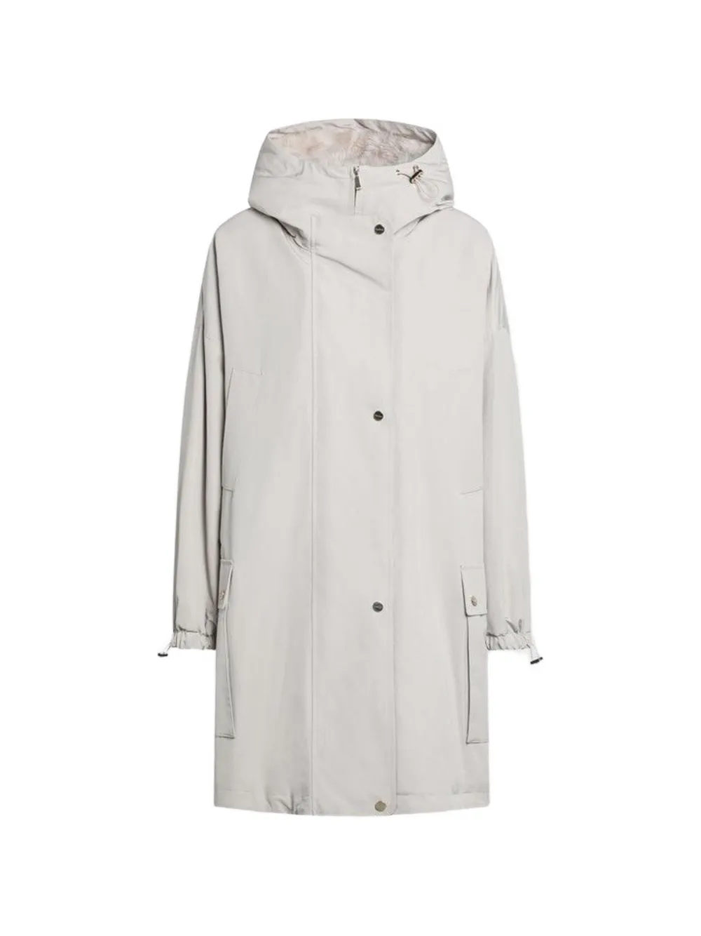 Max Mara Gailco parka coat - Grigio