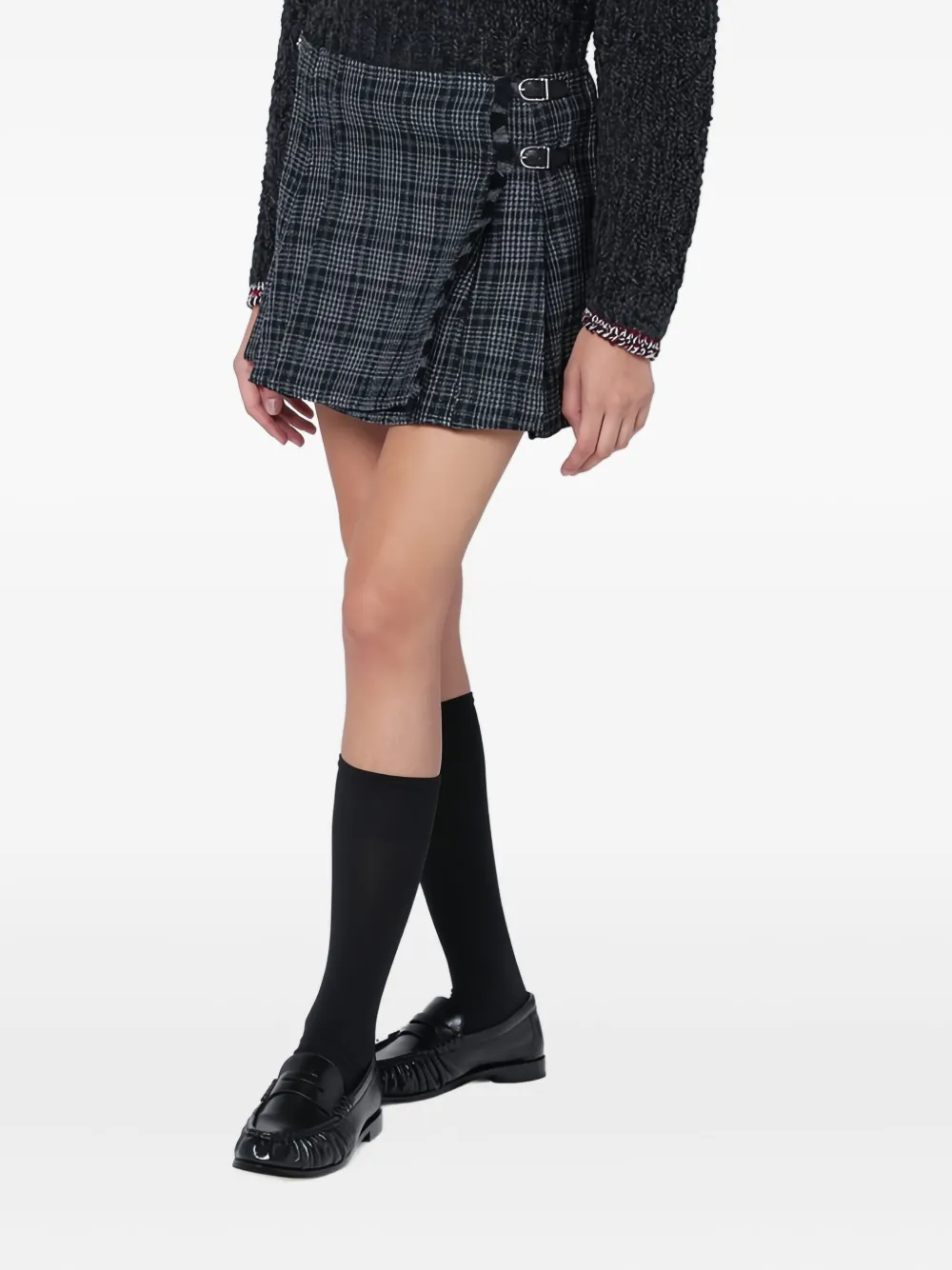 Durazzi Milano checked mini skirt