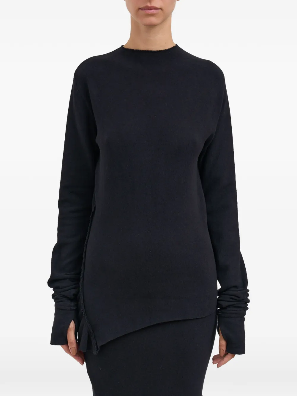 Marc Le Bihan stretch-design sweater · 36