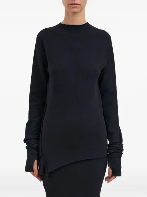 Marc Le Bihan STRETCH COTTON SWEATER