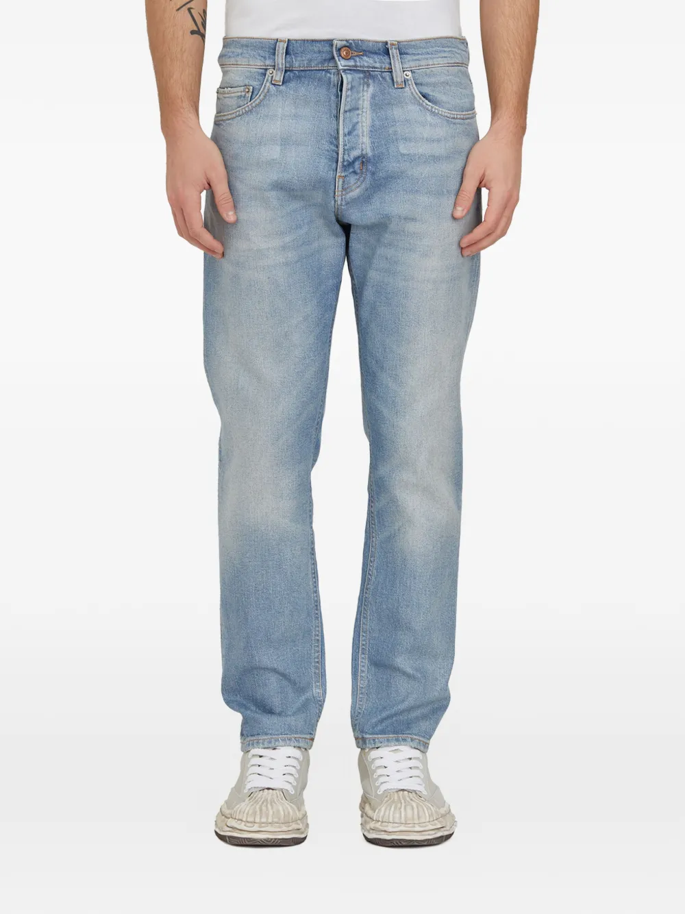 Haikure straight-leg jeans - Blu