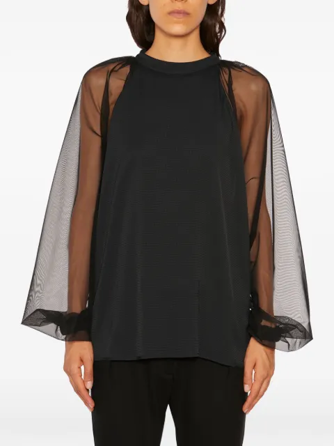Nostra Santissima tulle blouse
