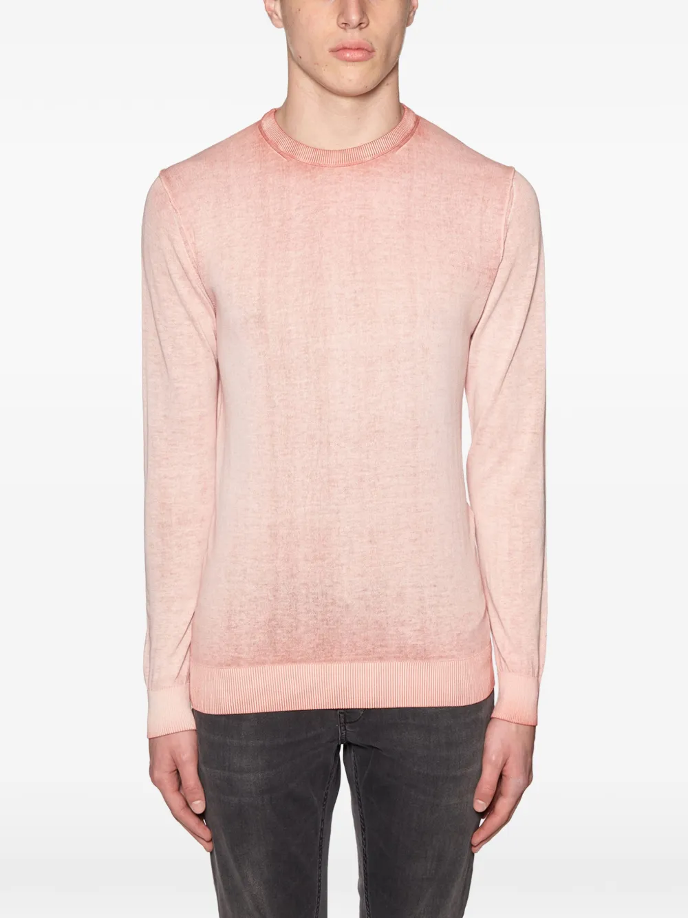 Daniele Alessandrini crew-neck sweater - Rosa