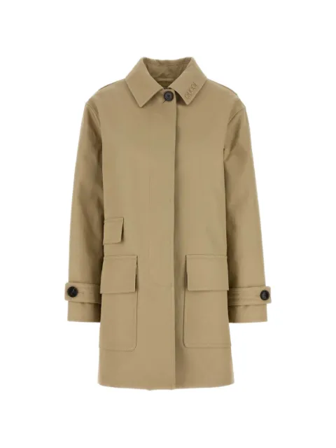 Gucci button fastening trench coat