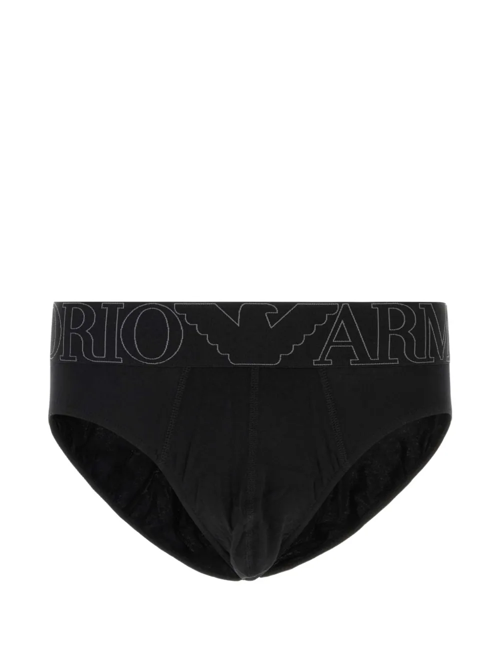 Emporio Armani logo briefs - Nero