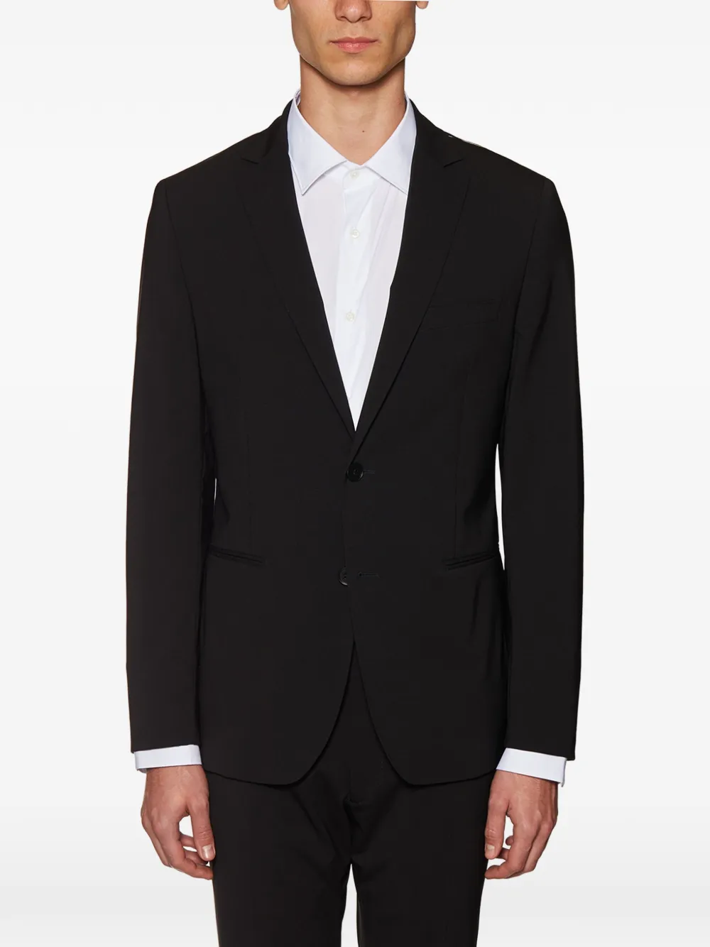 Tonello single-breasted suit - Nero