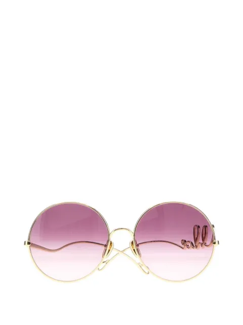 Chloé metal round-frame sunglasses