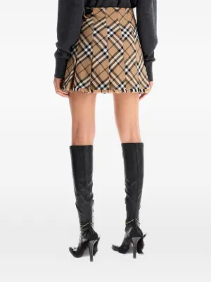 Burberry（バーバリー）ウィメンズ プリーツスカート - FARFETCH