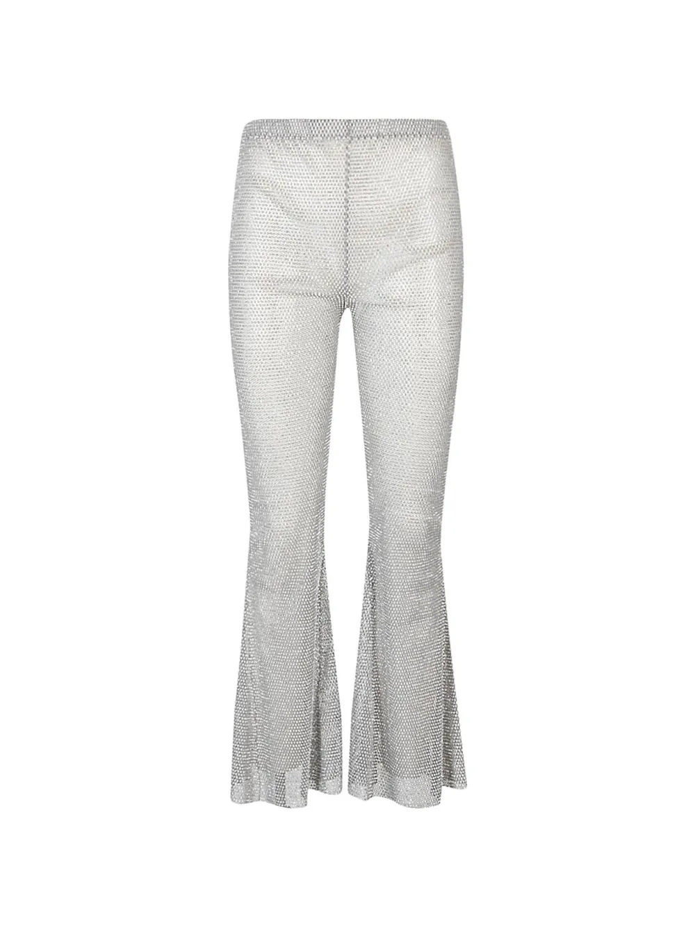 Santa Brands flared mesh trousers