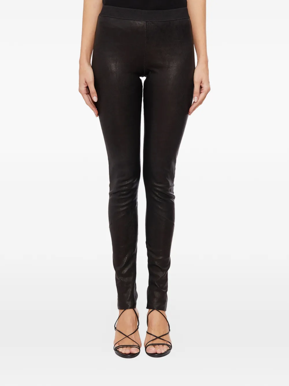 Isaac Sellam Experience leather leggings - Nero