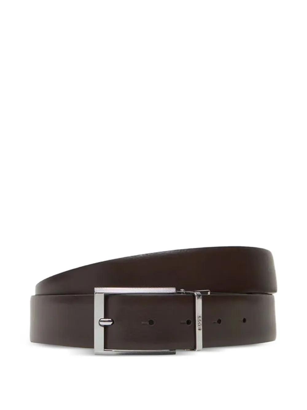 BOSS Cintura reversibile in pelle - Marrone