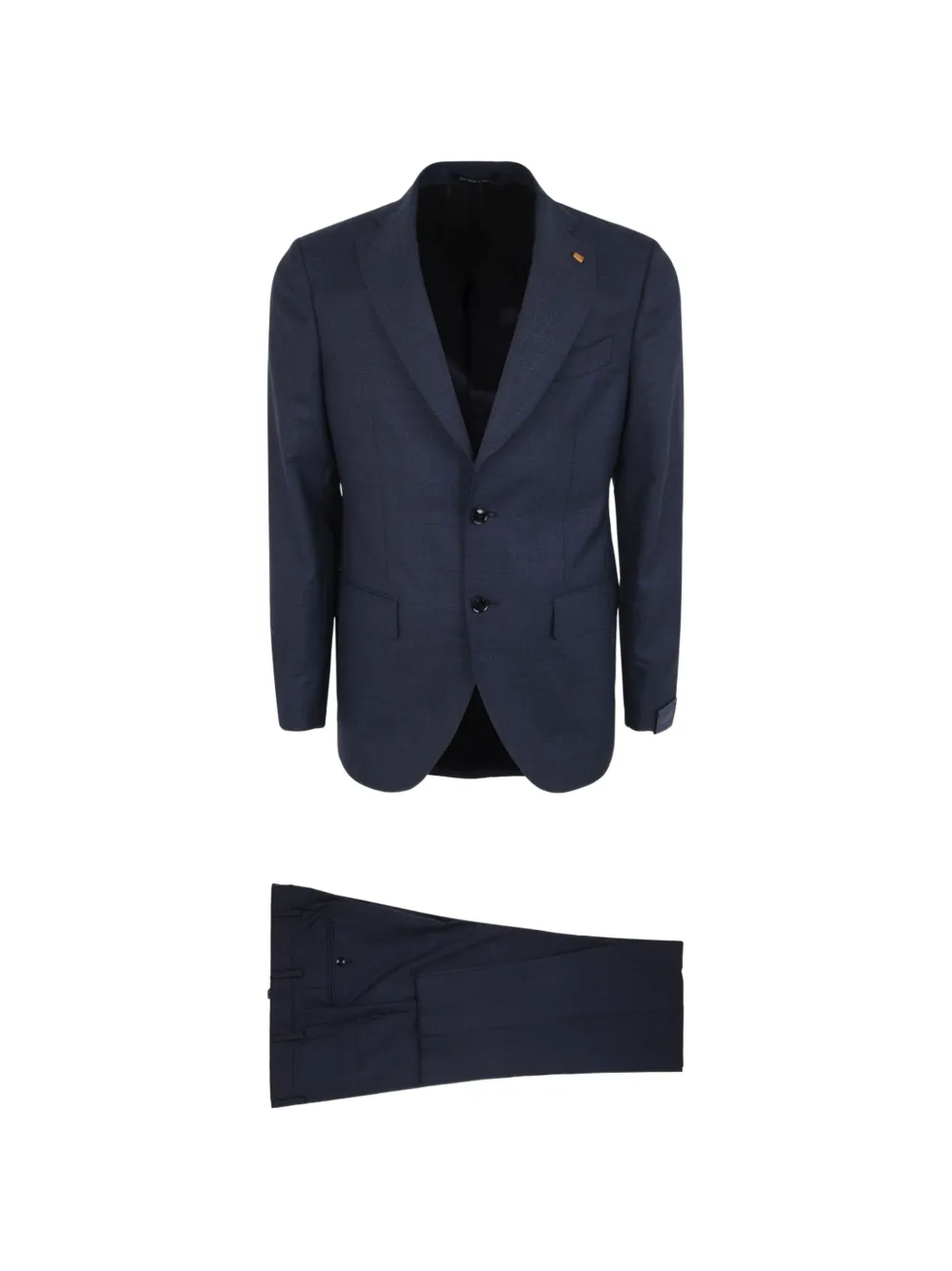 SARTITUDE NAPOLI two buttons suit - Blu