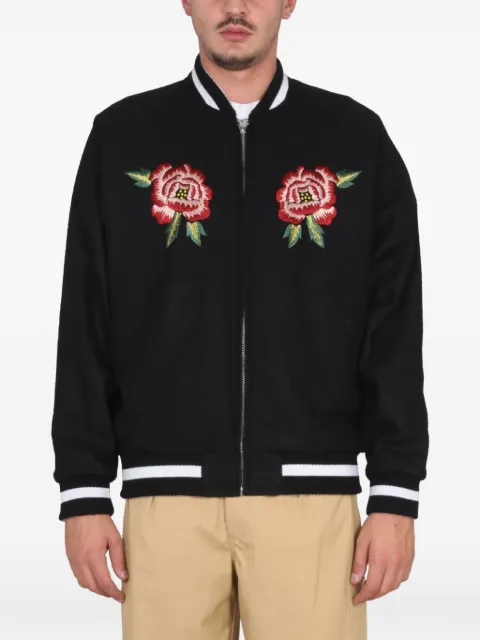 Kenzo France Japan double-face embroidered bomber jacket