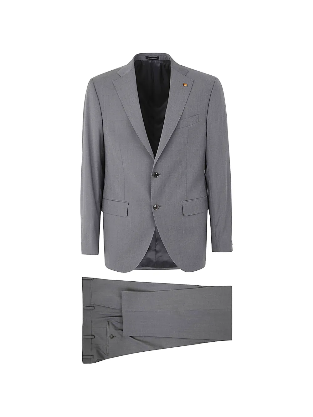 SARTITUDE NAPOLI two-button suit - Grigio