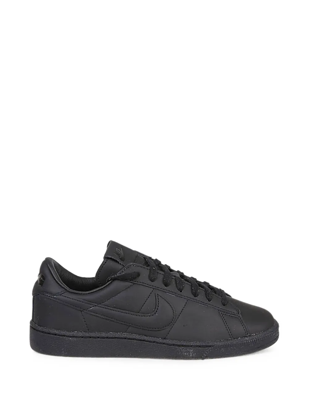 Comme Des Garçons logo-print leather sneakers