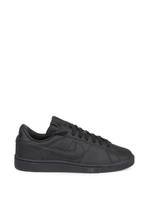 Comme Des Garçons logo-print leather sneakers