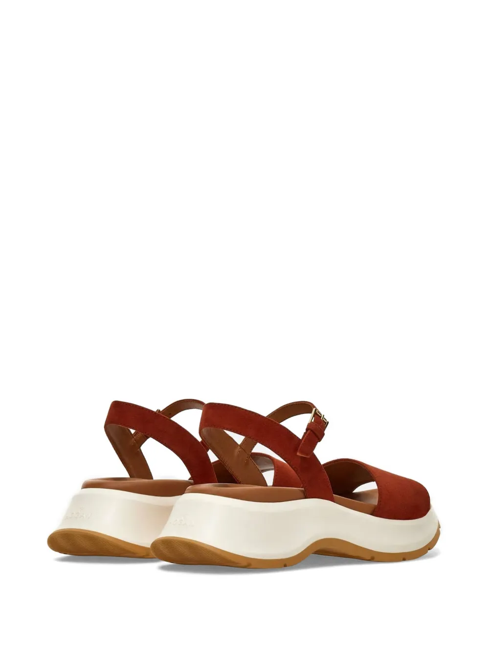 Hogan Sandalen met gesp Bruin
