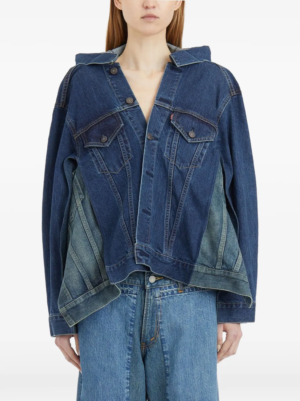 Junya Watanabe denim short jacket – Blue