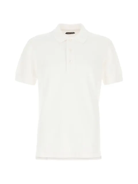TOM FORD lyocell cotton polo shirt
