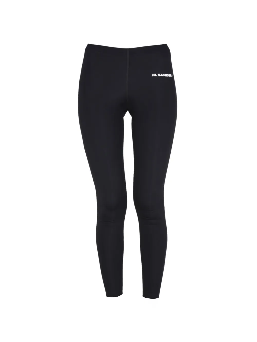 Jil Sander logo-print leggings - Nero