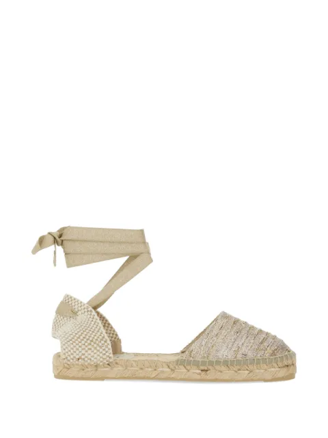 Manebi Valenciana tie-fastening espadrilles