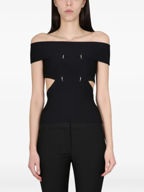 Alexander McQueen off-shoulder top