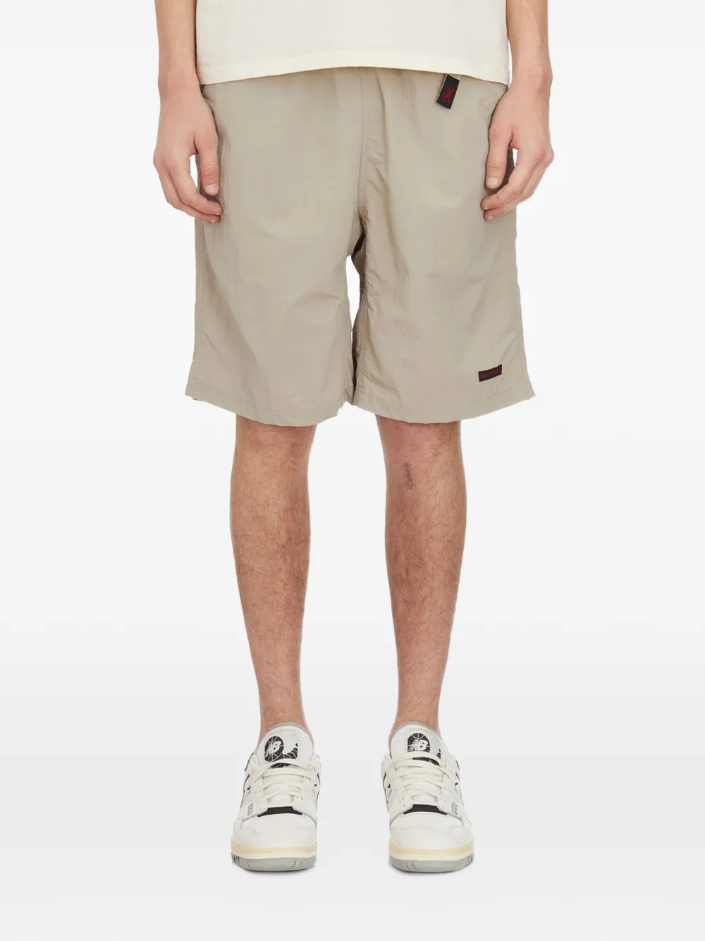 Gramicci elastic-waist bermuda shorts - Toni neutri