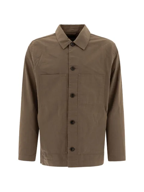 Vince button-front patch-pocket jacket