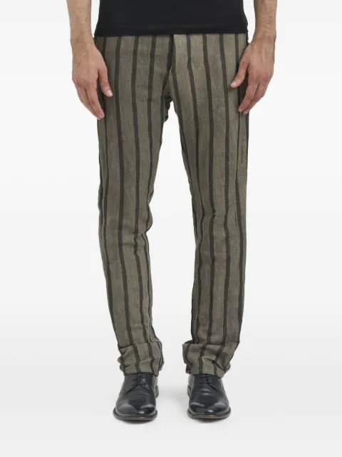 Nostra Santissima striped trousers