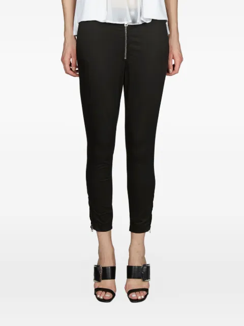 DONDUP satin zip trousers