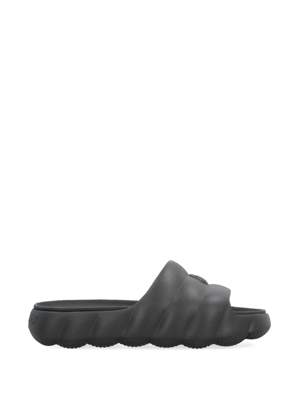 Moncler lilo quilted slides Zwart