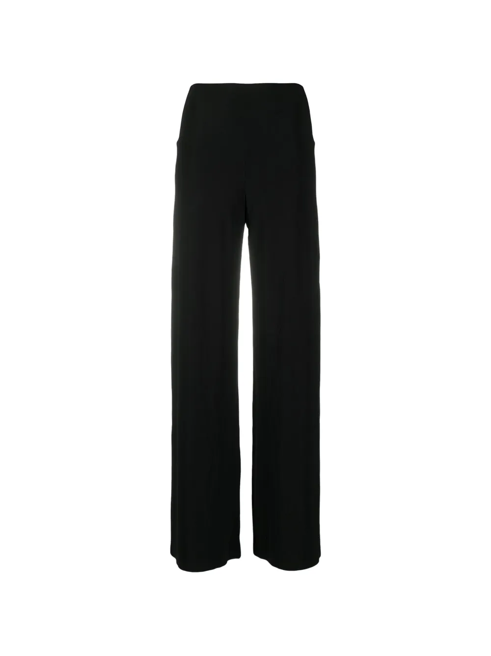 Norma Kamali elastic-waistband trousers - Nero