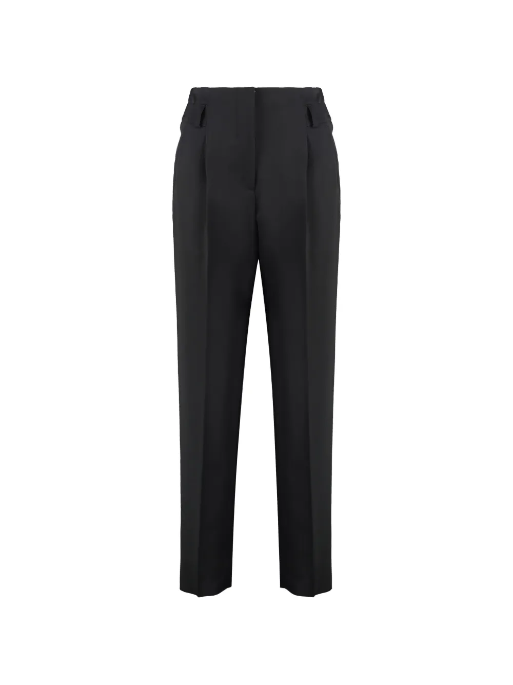 Max Mara Celtico tapered-leg wool trousers - Nero
