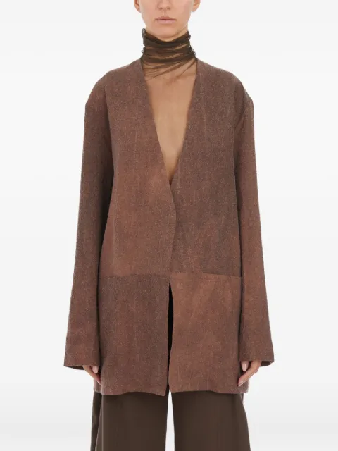 Cortana open front coat