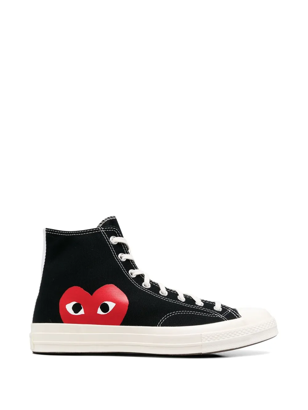 Comme Des Garçons Play x Converse Chuck 70 logo-print sneakers - Nero